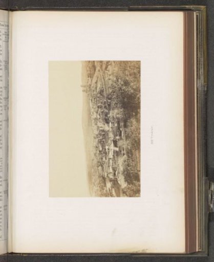 Landscape with ruins, designated as Bethany