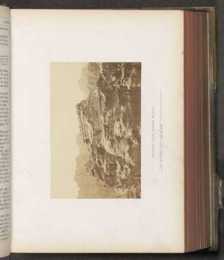 View of a mountain, designated as Hor