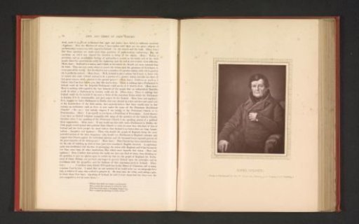 Photographic reproduction of a portrait of Daniel O'Connell