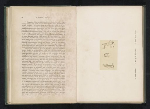 Photographic reproduction of a drawing of three Guyanese.