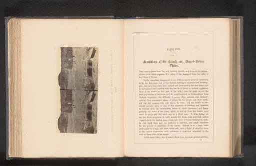 Foundation of a Temple at Deir el-Bahri