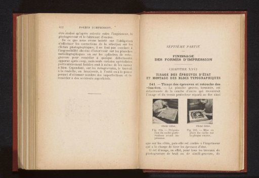 Man preparing a photomechanical print