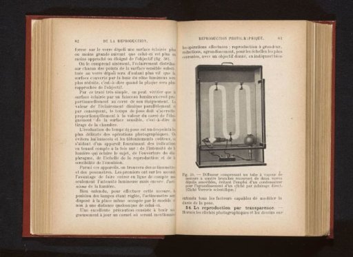 Mercury vaporizer for making presumably heliogravures