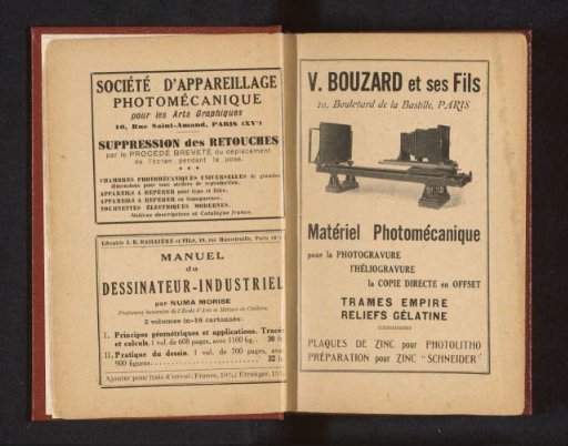 Device for making photomechanical prints