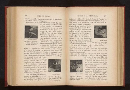 Man printing a photomechanical reproduction