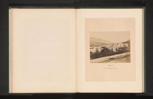 Nablous. The ancient Shechem, or Sychar