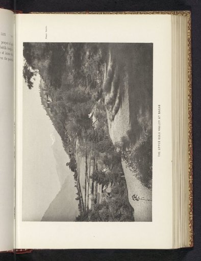 View of the Kullu valley seen from Naggar, Himachal Pradesh, India
