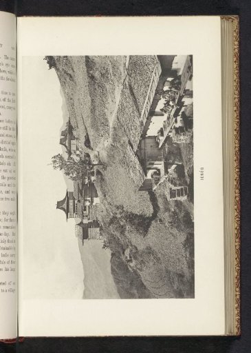 View of houses at Jong, Himachal Pradesh, India