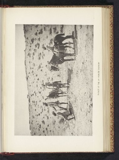Four cavalrymen from Punjab at Biland Khel, Khyber-Pakhtunkhwa, Pakistan, India