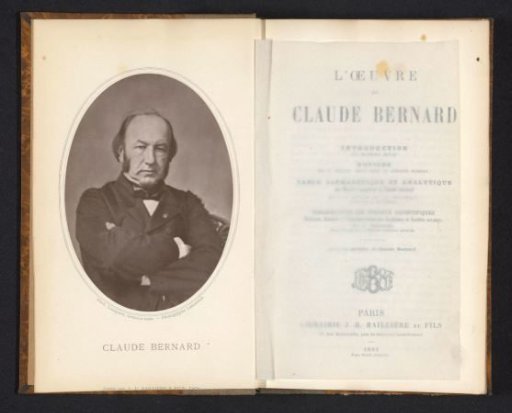 Portrait of Claude Bernard