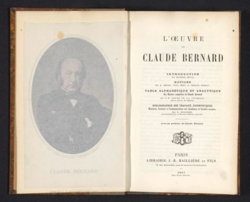 The works of Claude Bernard