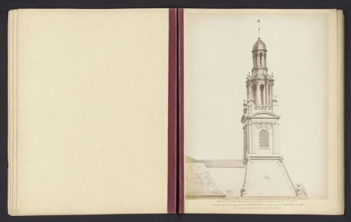 Spire of the Église Saint-Romain in Rouen