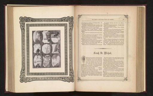 Nine views of churches in West Dorset