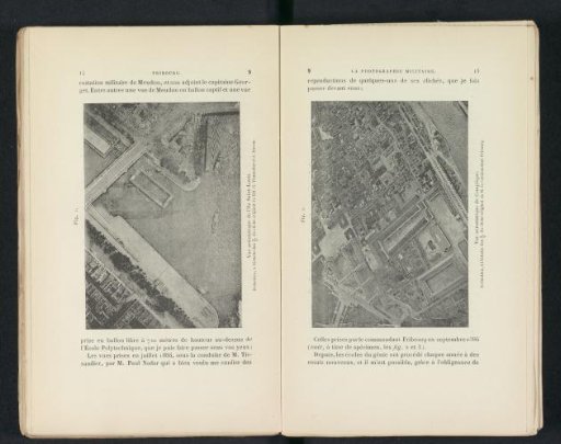 View of Compiègne, seen from the air