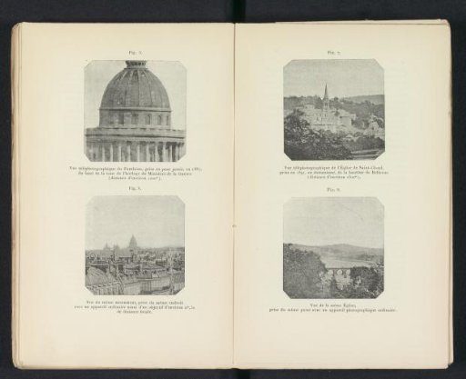 Two views of the Panthéon in Paris