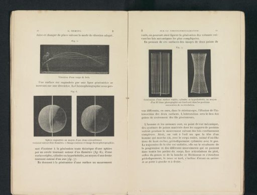 Vibration of a wooden slat