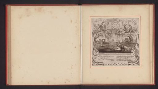 Photographic reproduction of a drawing by Thomas Mervyn Bouchier Marshall, depicting horsemen surrounded by presumably saints