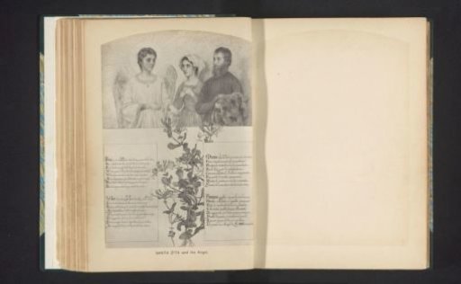 Santa Zita and the angel