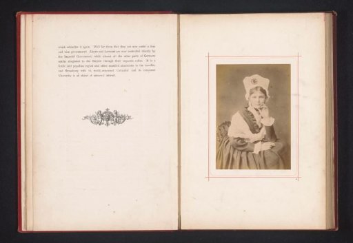 Portrait of an unknown woman in the costume of Lorraine