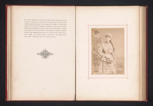 Portrait of an unknown woman in the costume of Denmark