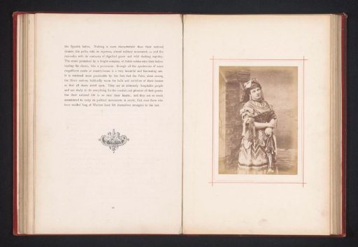 Portrait of an unknown woman in the costume of Russia