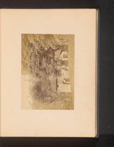 View of the old house of the writer John Wilson at Windermere