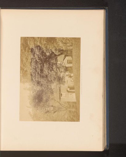 View of the old house of the writer John Wilson at Windermere