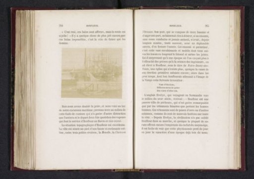 View of the Harbour of Honfleur