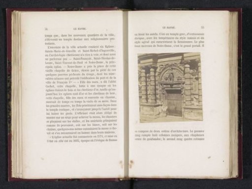 Portal of Notre-Dame in Le Havre