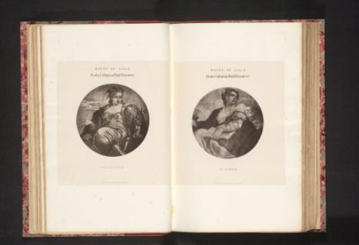 Photographic reproduction of a painting possibly by Paolo Veronese, depicting a female personification of eloquence