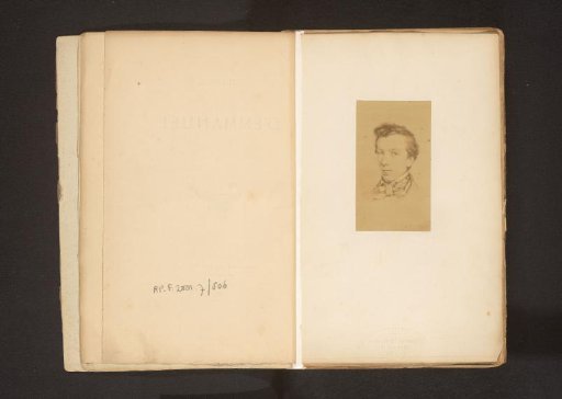 Photographic reproduction of a portrait of presumably Emmanuel Garnier
