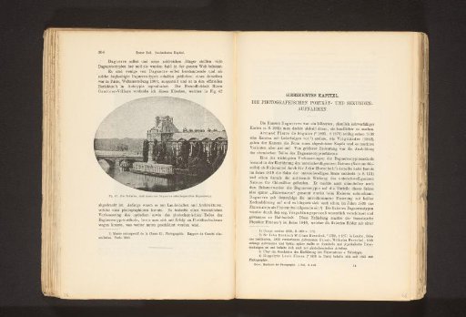 Photographic reproduction of a photograph depicting a view of the Pavillon de Flore in Paris