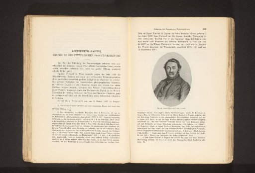 Photographic reproduction of a print, depicting a portrait of Joseph Petzval