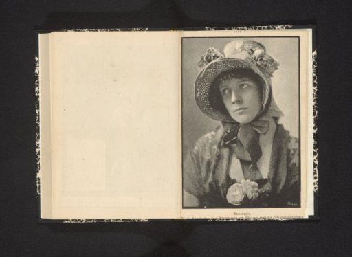 Portrait of an unknown woman with a hat