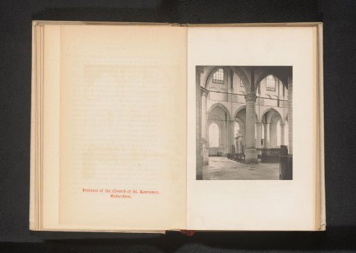 Interior of the Saint Lawrence Church at Rotterdam