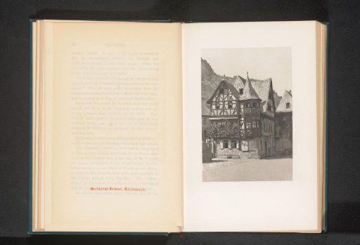 Exterior of a half-timbered house in Bacharach