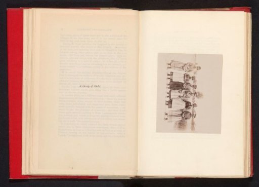 Portrait of six unknown women or girls from Switzerland