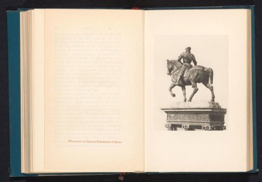 Equestrian statue of Bartolomeo Colleoni on the Campo Santi Giovanni e Paolo in Venice