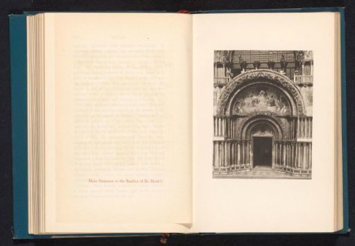 Entrance portal of San Marco in Venice
