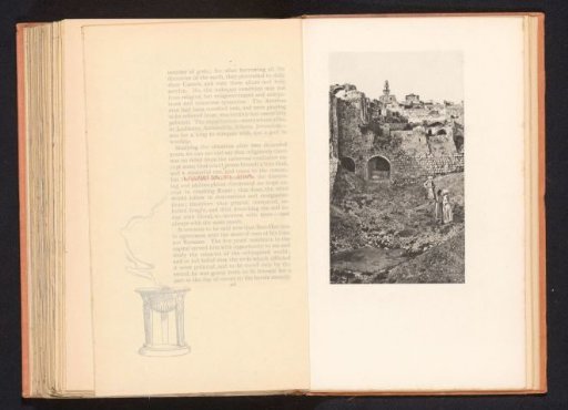 View of the Pool of Bethesda in Jerusalem