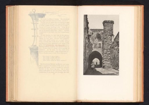 View of a tower of the Antonia Fortress in Jerusalem