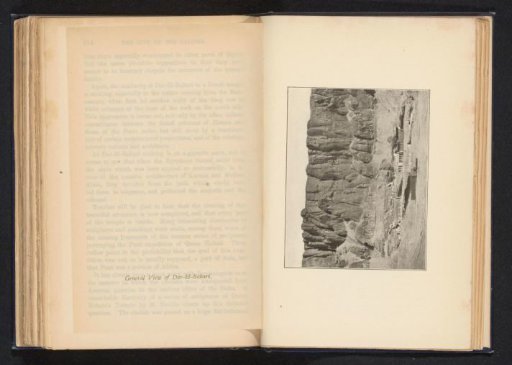 View of the temples of Deir el-Bahri