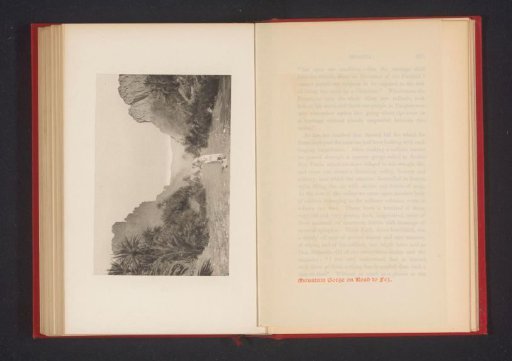 Man in a valley near Fez
