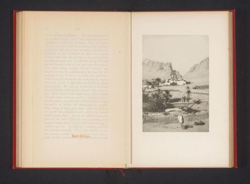 View of a village in Morocco