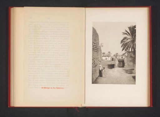 Street in a village in Morocco