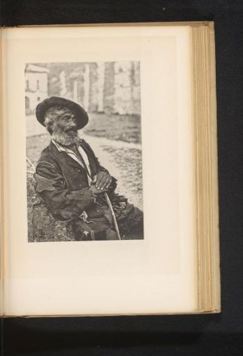 Portrait of an unknown man from the Albaicín in Granada