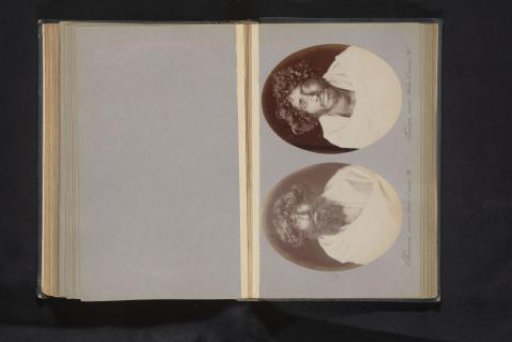 Two portraits of Pariven and Tarner of the Toda tribe