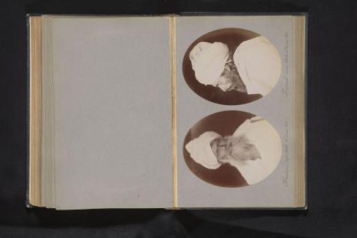 Two portraits of Herduri and Karudi of the Toda tribe