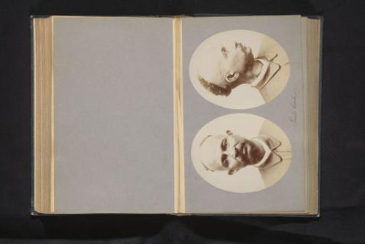 Two portraits of an unknown man