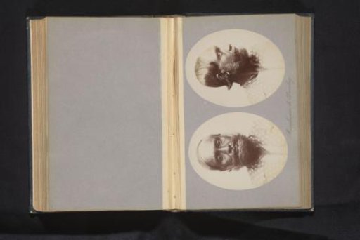 Two portraits of an unknown man from Mumbai